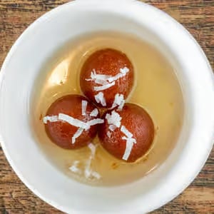Gulab Jamun.