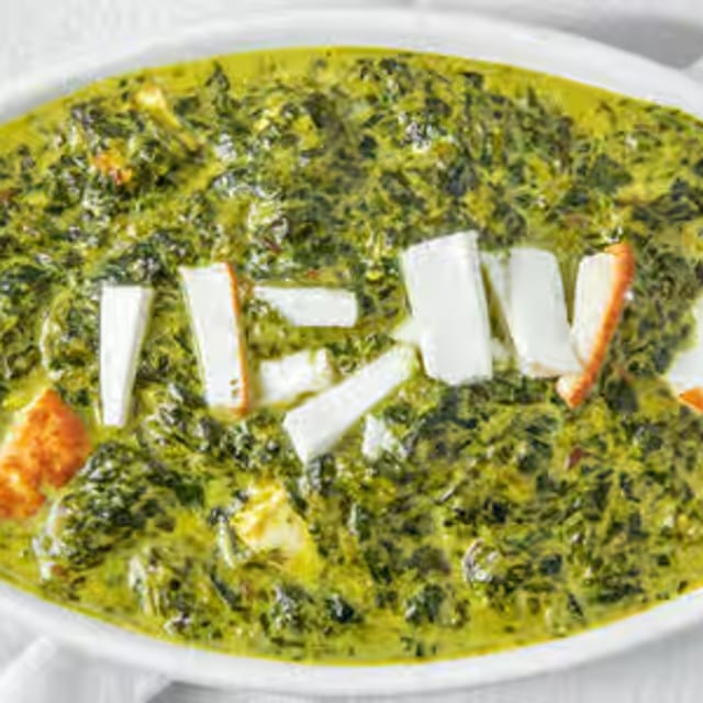 Saag Paneer.